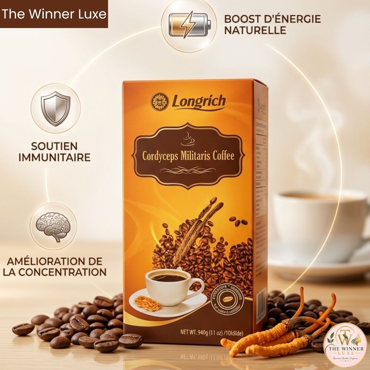 café cordyceps longich
