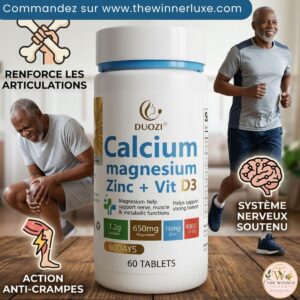 calcium magnésium zinc vitamine d3