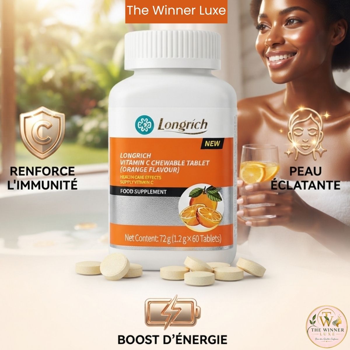 vitamine c longrich